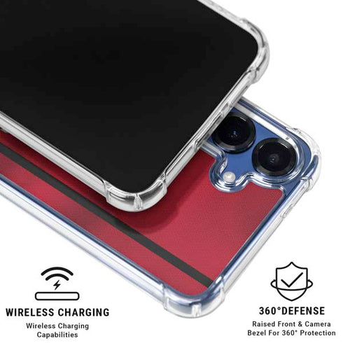 NBA Houston Rockets Jersey Galaxy S25 Clear Case